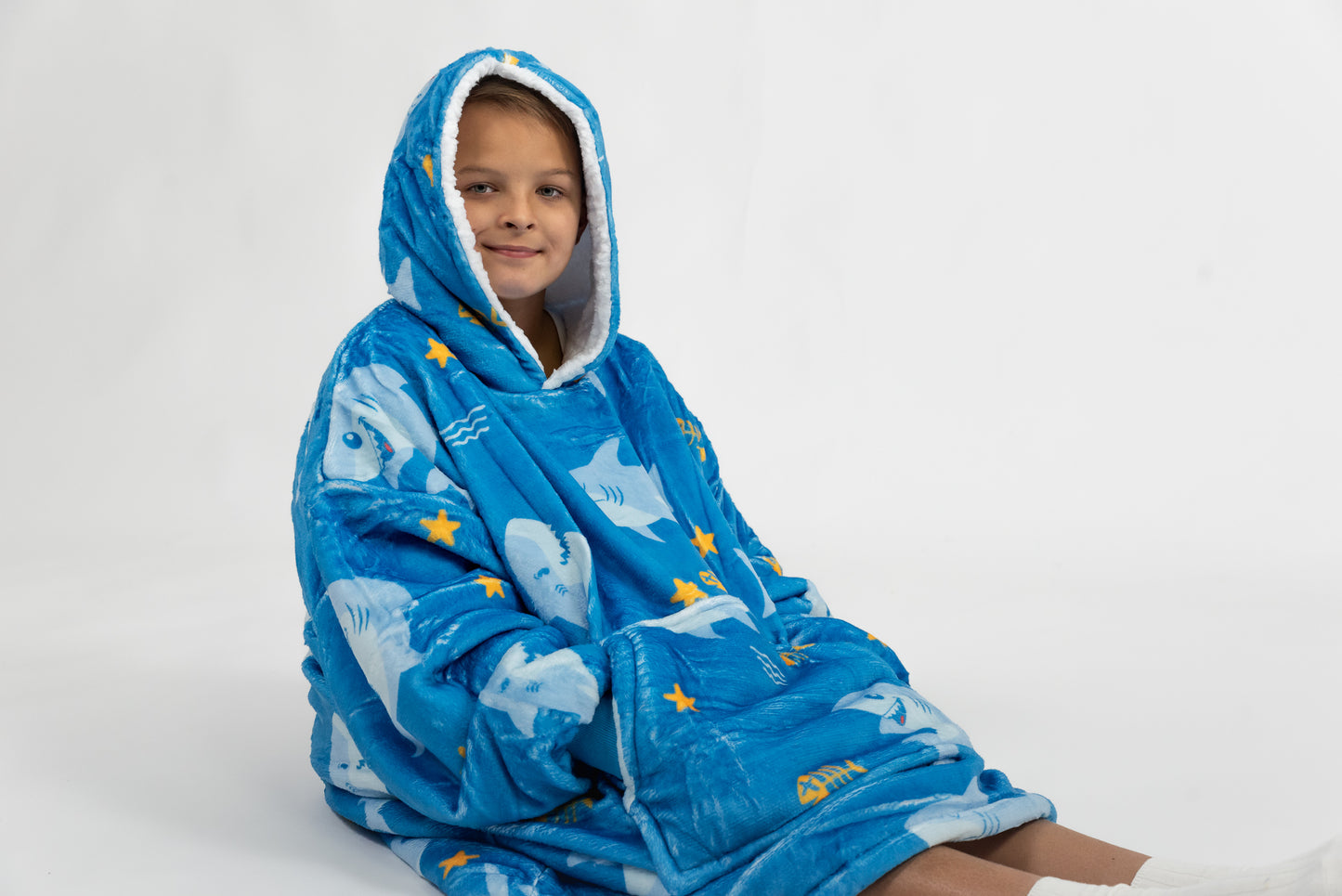 Modré Puló™ se žraloky (dětské)