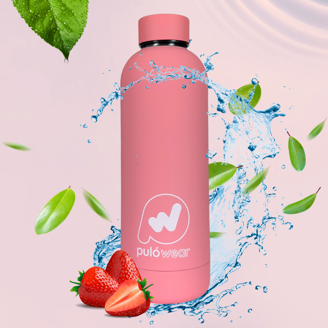 PulóWear TM nerezová lahev | 500 ml růžová