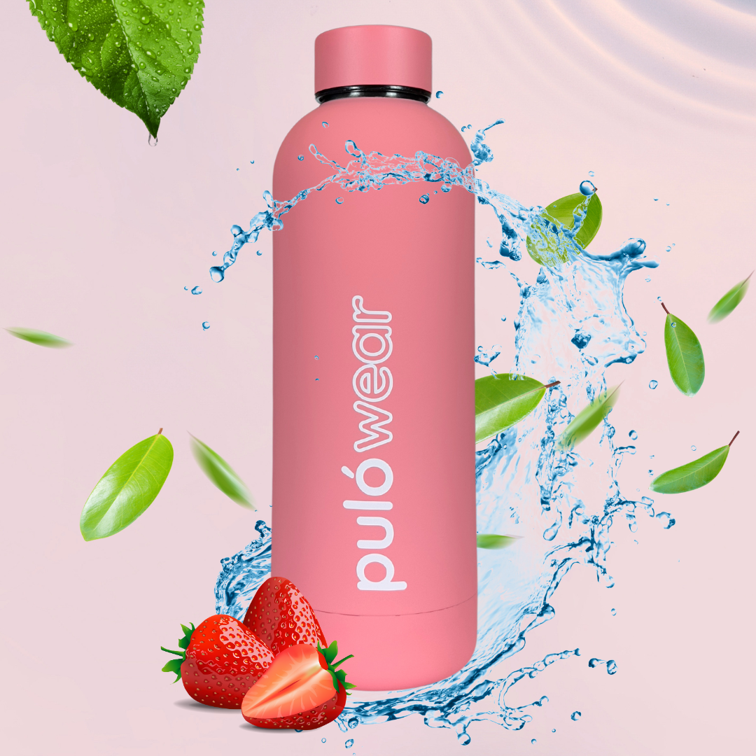 PulóWear Classic nerezová lahev | 500 ml růžová