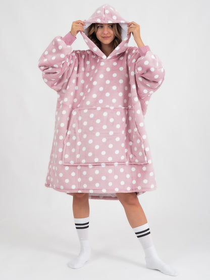 Růžové Puló™ s puntíky