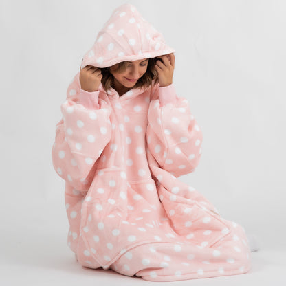 Světlorůžové Puló™ s puntíky