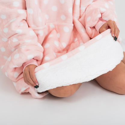 Světlorůžové Puló™ s puntíky