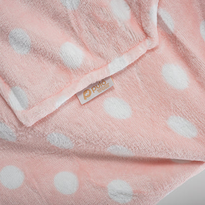 Světlorůžové Puló™ s puntíky