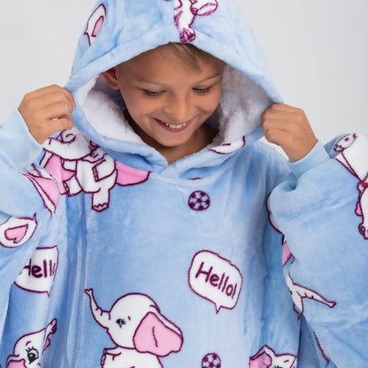 Modré Puló™ se slůňaty (dětské)