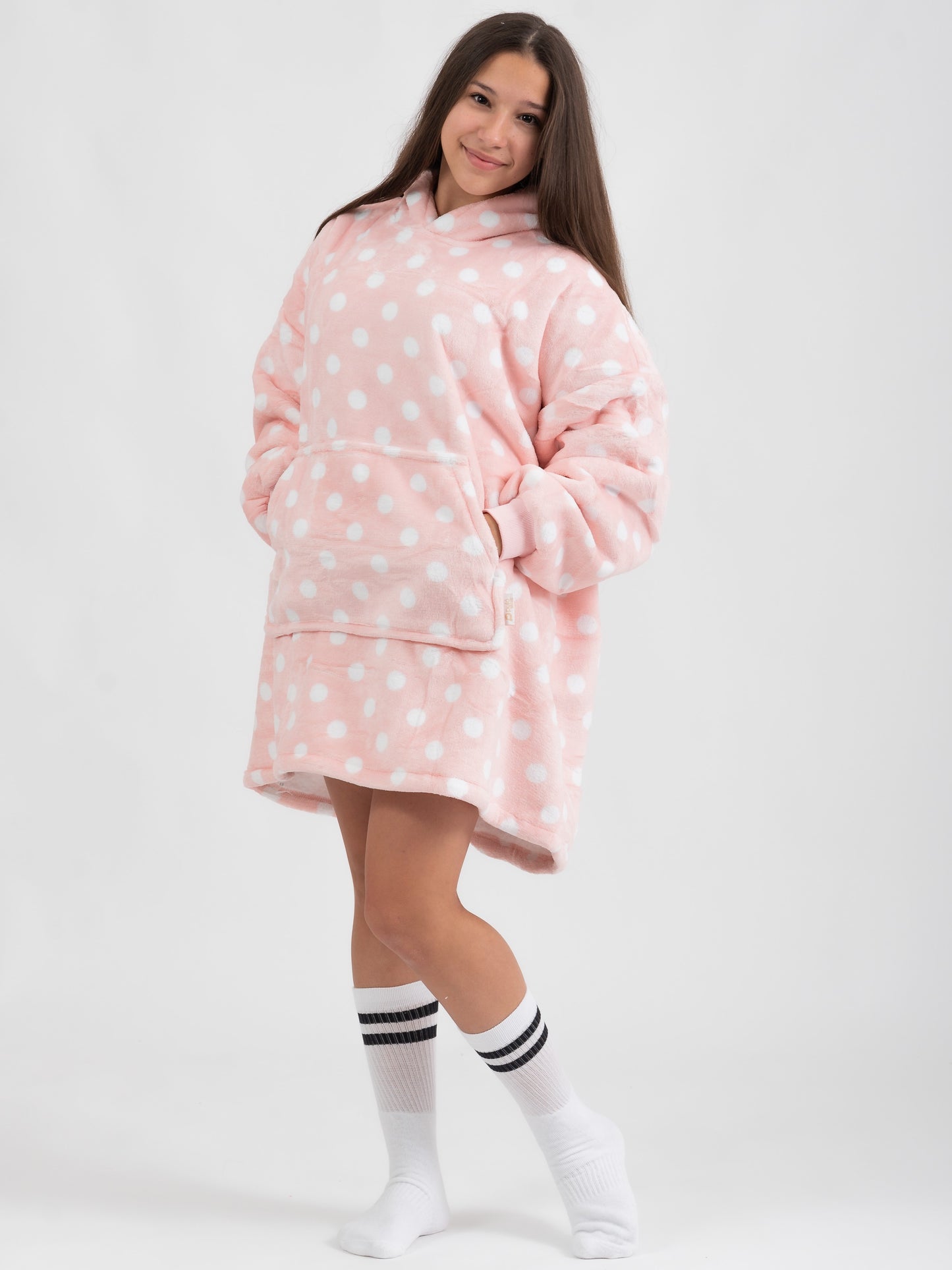 Růžové Puló™ s puntíky (dětské)