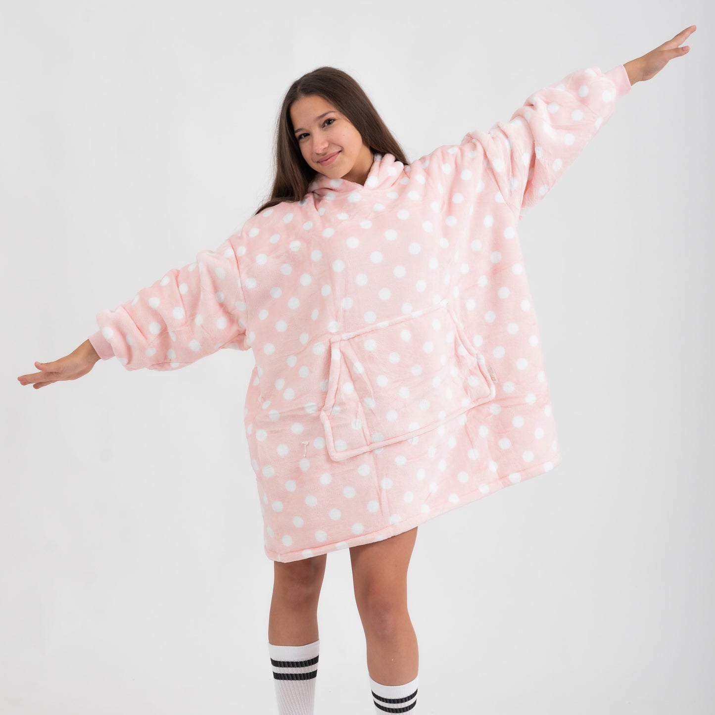 Růžové Puló™ s puntíky (dětské)