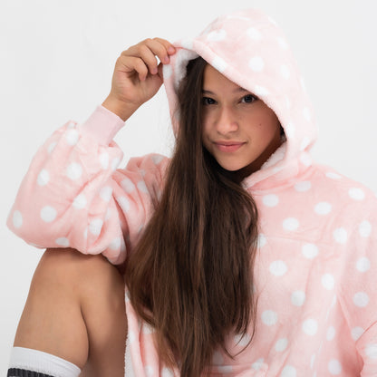 Růžové Puló™ s puntíky (dětské)