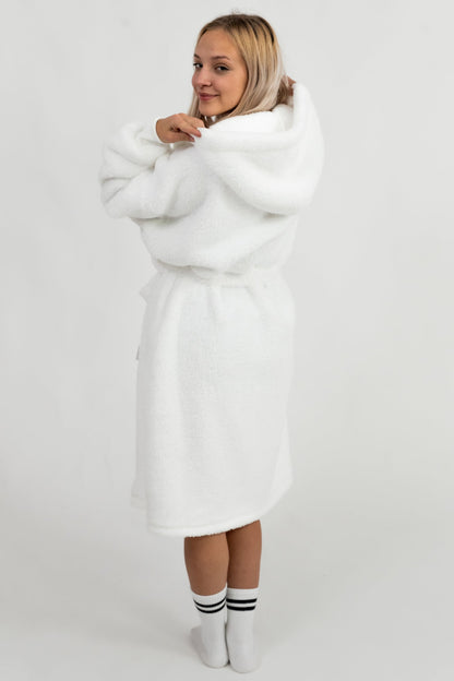 Sněhově bílý Župan