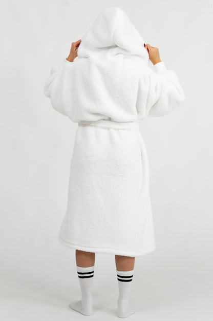 Sněhově bílý Župan