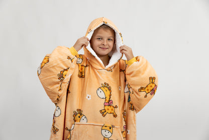 Hnědé Puló™ se žirafami (dětské)