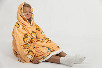 Hnědé Puló™ se žirafami (dětské)