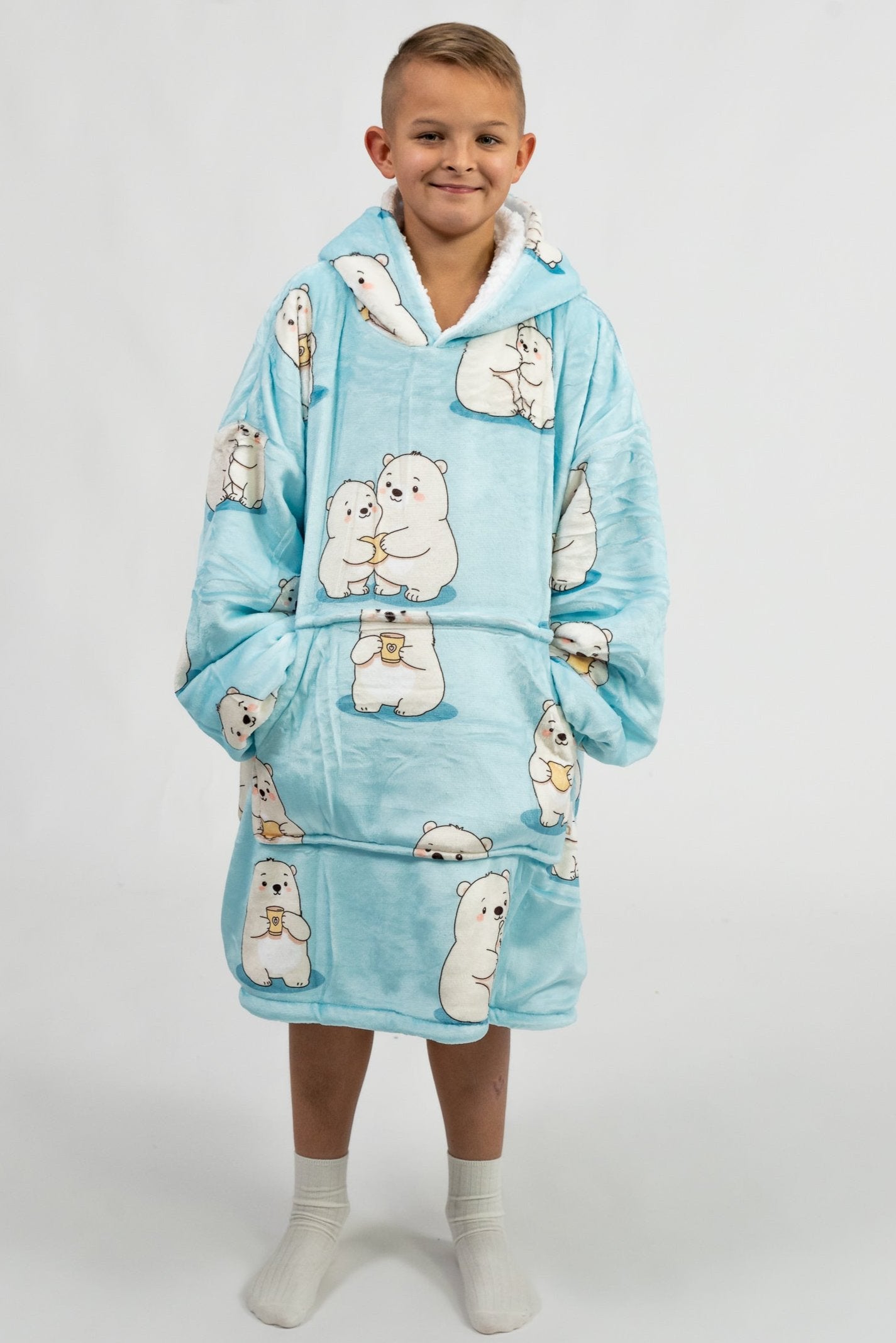 Modré Puló™ s ledními medvědy (dětské)