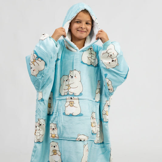 Modré Puló™ s ledními medvědy (dětské)