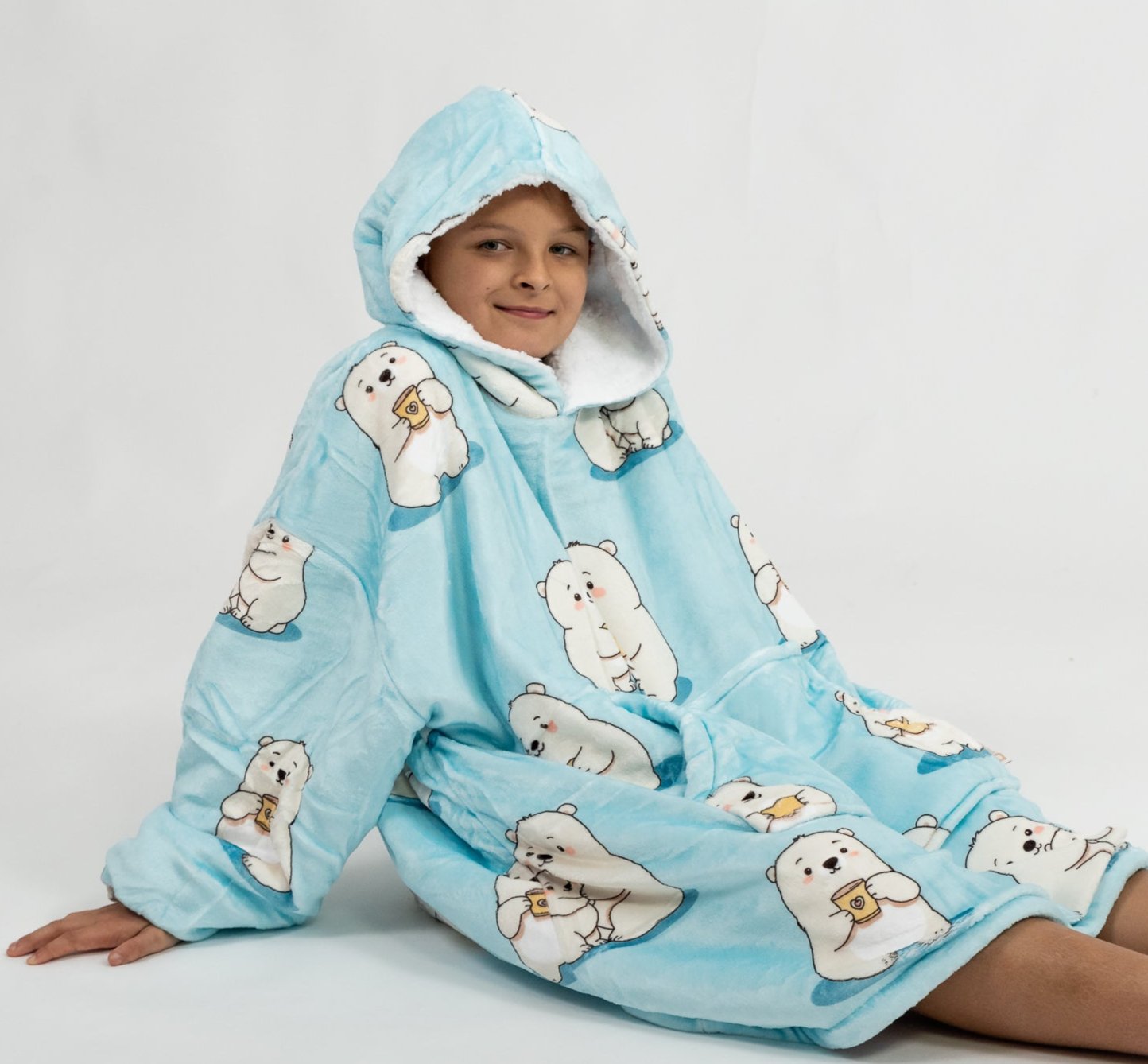 Modré Puló™ s ledními medvědy (dětské)