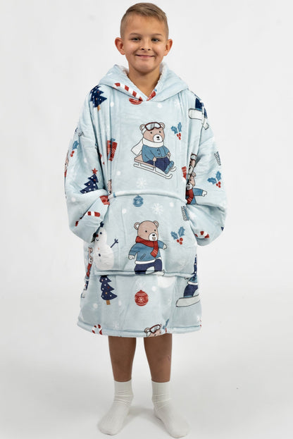 Zimní Puló™ s medvědy (dětské)