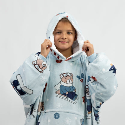 Zimní Puló™ s medvědy (dětské)
