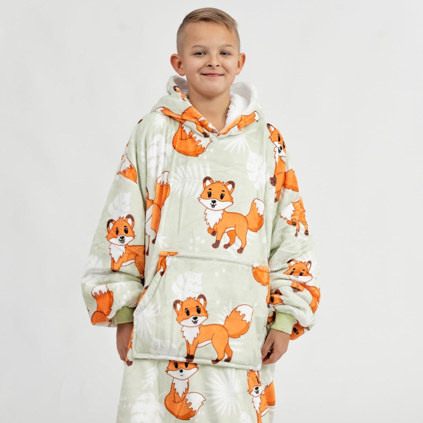 Zelené Puló™ s liškami (dětské)