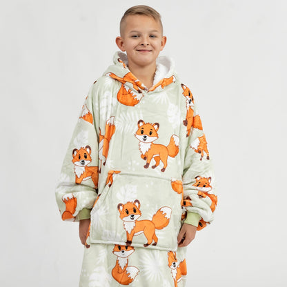 Zelené Puló™ s liškami (dětské)