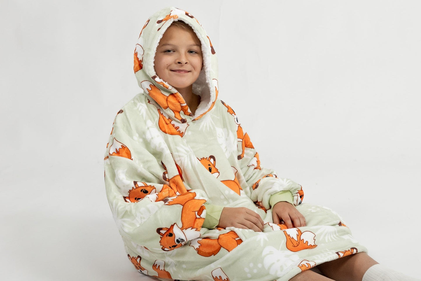 Zelené Puló™ s liškami (dětské)