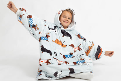 Modré Puló™ s jezevčíky (dětské)