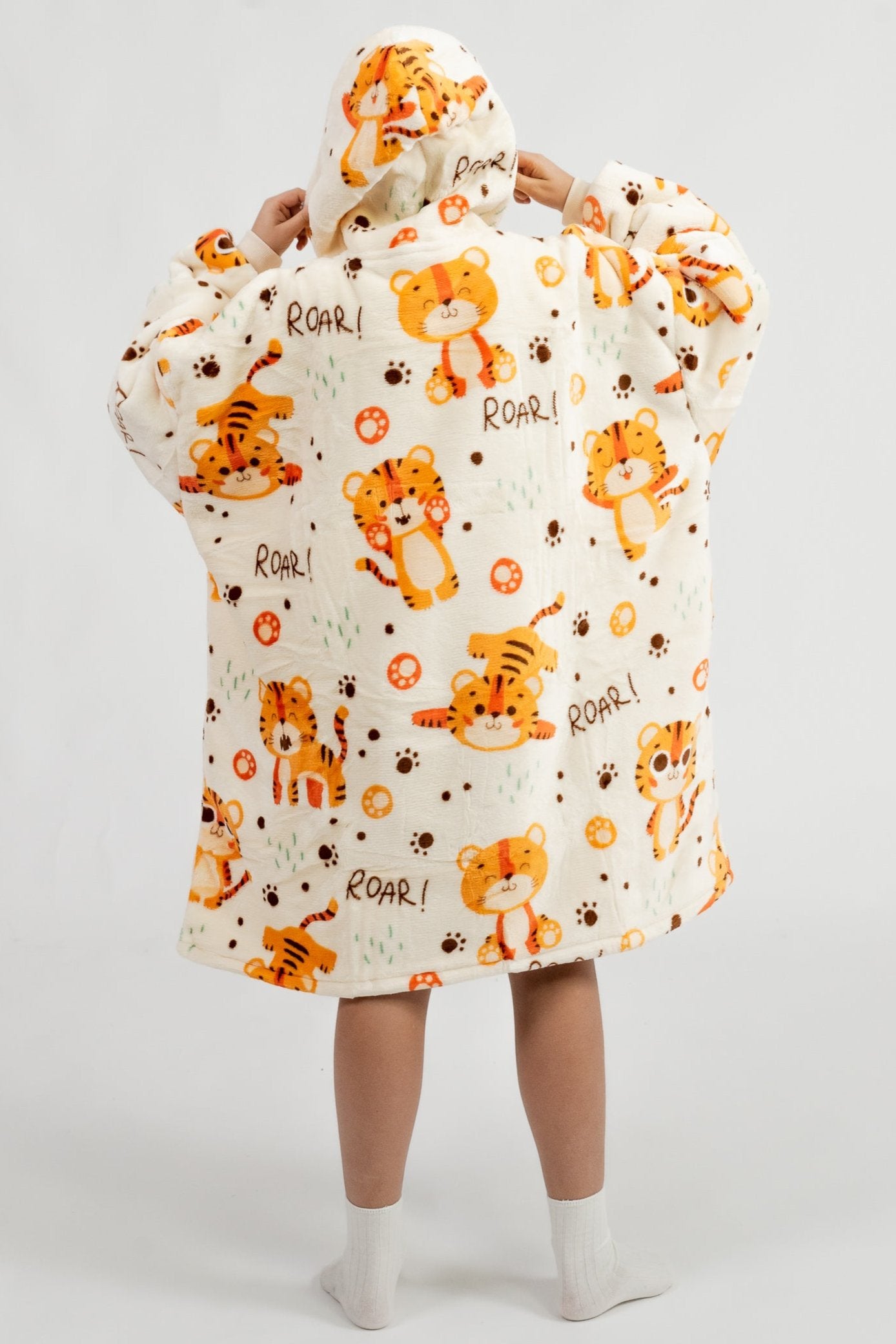 Hnědé Puló™ s tygry (dětské)