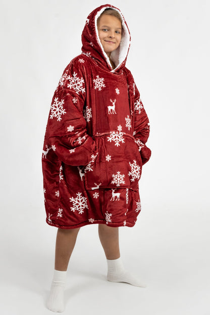 Vánoční Puló™ s vločkami (dětské)