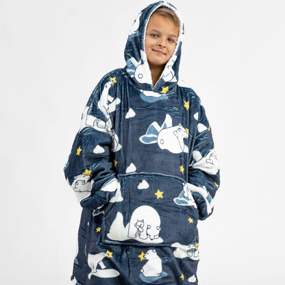 Tmavomodré Puló™ s ledními medvědy (dětské)