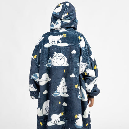 Tmavomodré Puló™ s ledními medvědy (dětské)