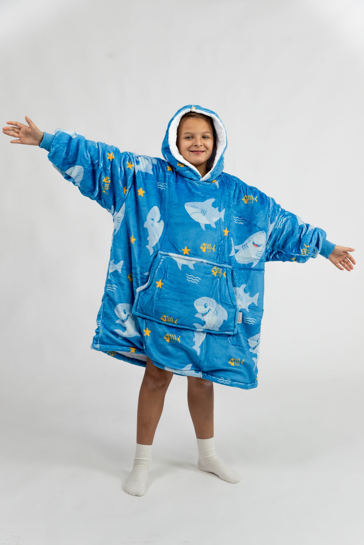 Modré Puló™ se žraloky (dětské)