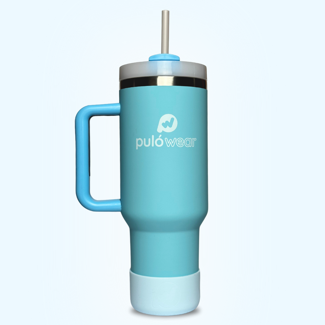PulóWear nerezový termohrnek – tyrkysový