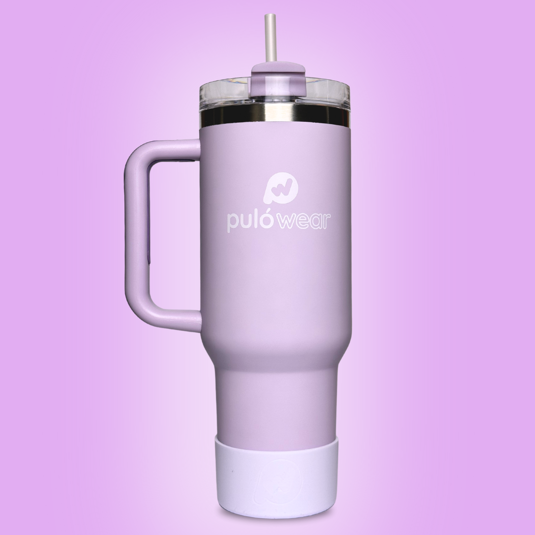 PulóWear nerezový termohrnek – levandulový