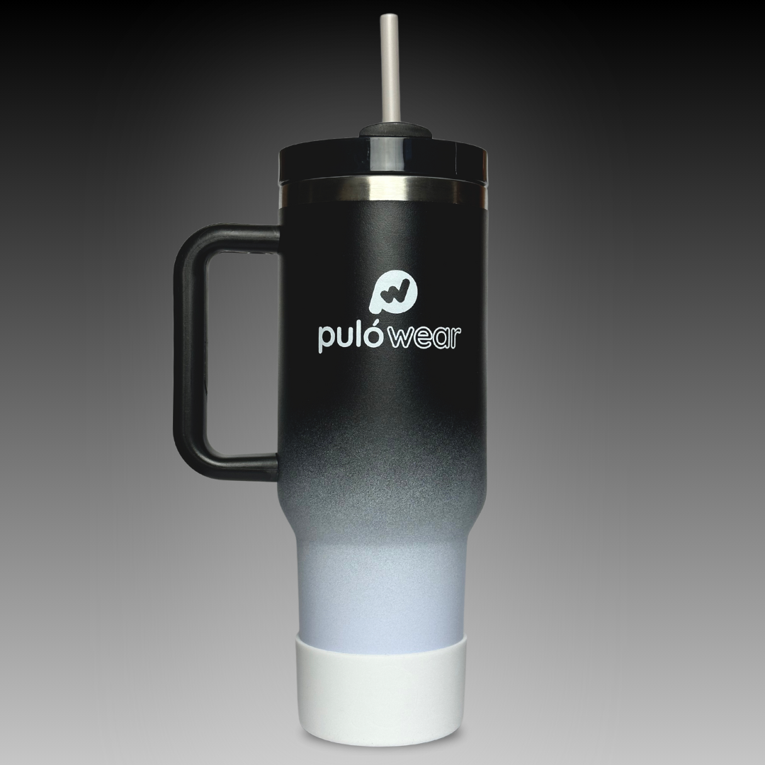 PulóWear nerezový termohrnek – Black & White