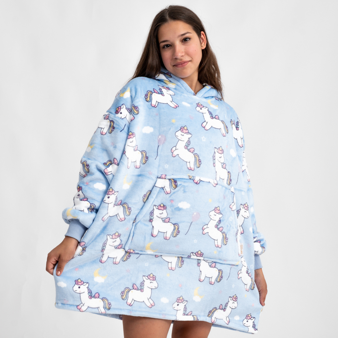 Modré Puló™ s jednorožci (dětské)