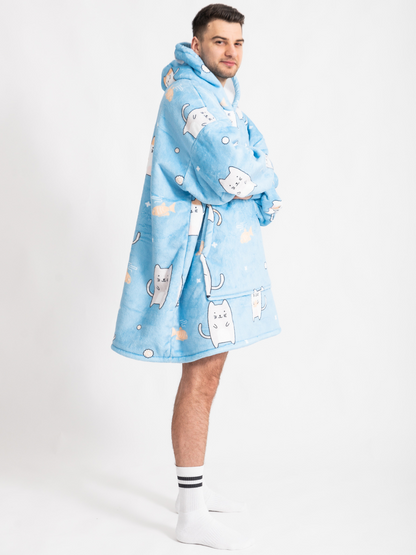 Modré Puló™ s kočičkou